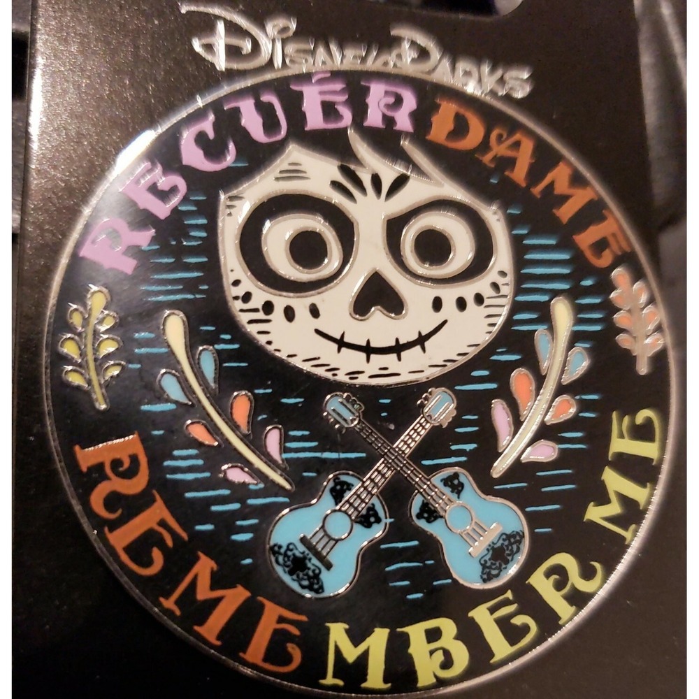Disney‎ Trading Pin CP054 COCO MIGUEL GUITARS REMEMBER ME DAY OF THE DEAD